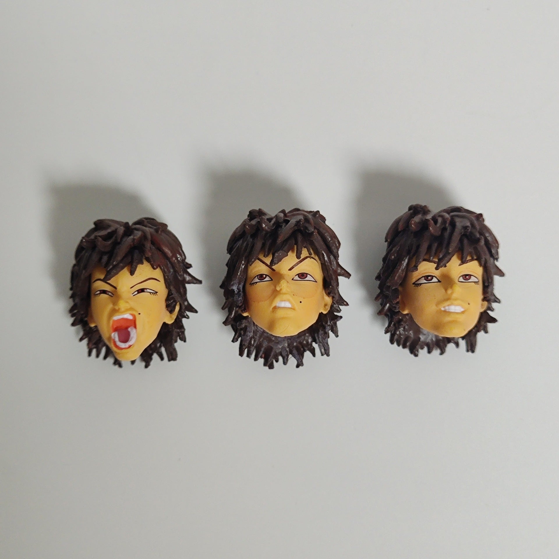 Manga peripheral genius fighting boy Fan Ma Blade Teeth 1/12 joint movable figurine figurine model ornament - Korvel