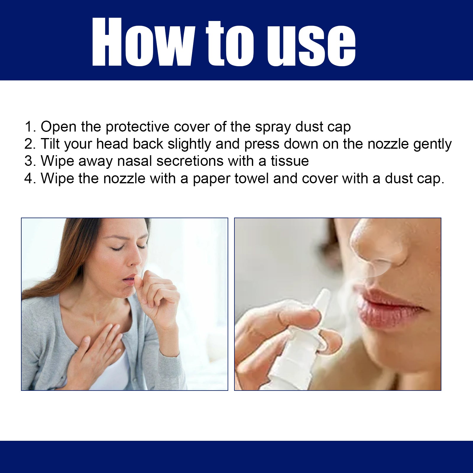 Organic Herbal Nasal Spray To Relieve Nasal Congestion, Itchy, Runny Nose And Sneezing Herbal Treatment Spray - Korvel