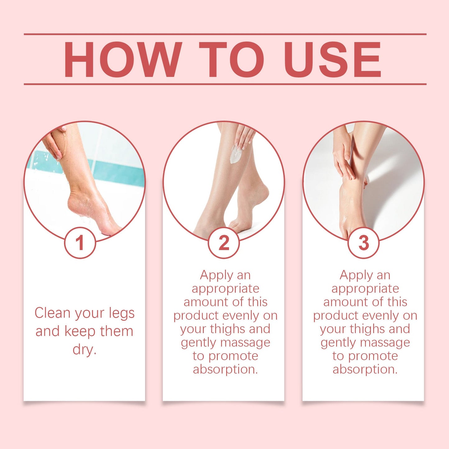 Herbal Leg Care Cream, Pamper And Massage Leg Skin To Relieve Leg Discomfort Daily Care Cream - Korvel