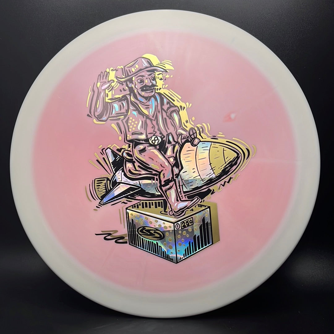 Alpha Lariat - Ride Em Rocket Cowboy Triple Foil Disc
