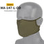 WoSporT Tactical Silicone Shooting Mask - Breathable Protection