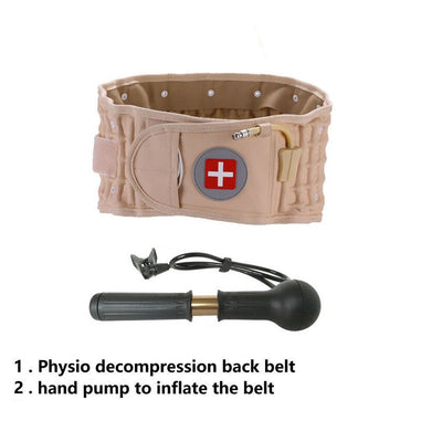 Lumbar Spinal-air Decompression Back Belt Air Traction Waist Protect Belt Pain Lower Lumbar Support Fit for 29 inches -49 inches - Korvel