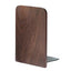 Solid beech wood book end natural wood walnut bookend home storage bookshelf decor bookstop natural wood crafts - Korvel