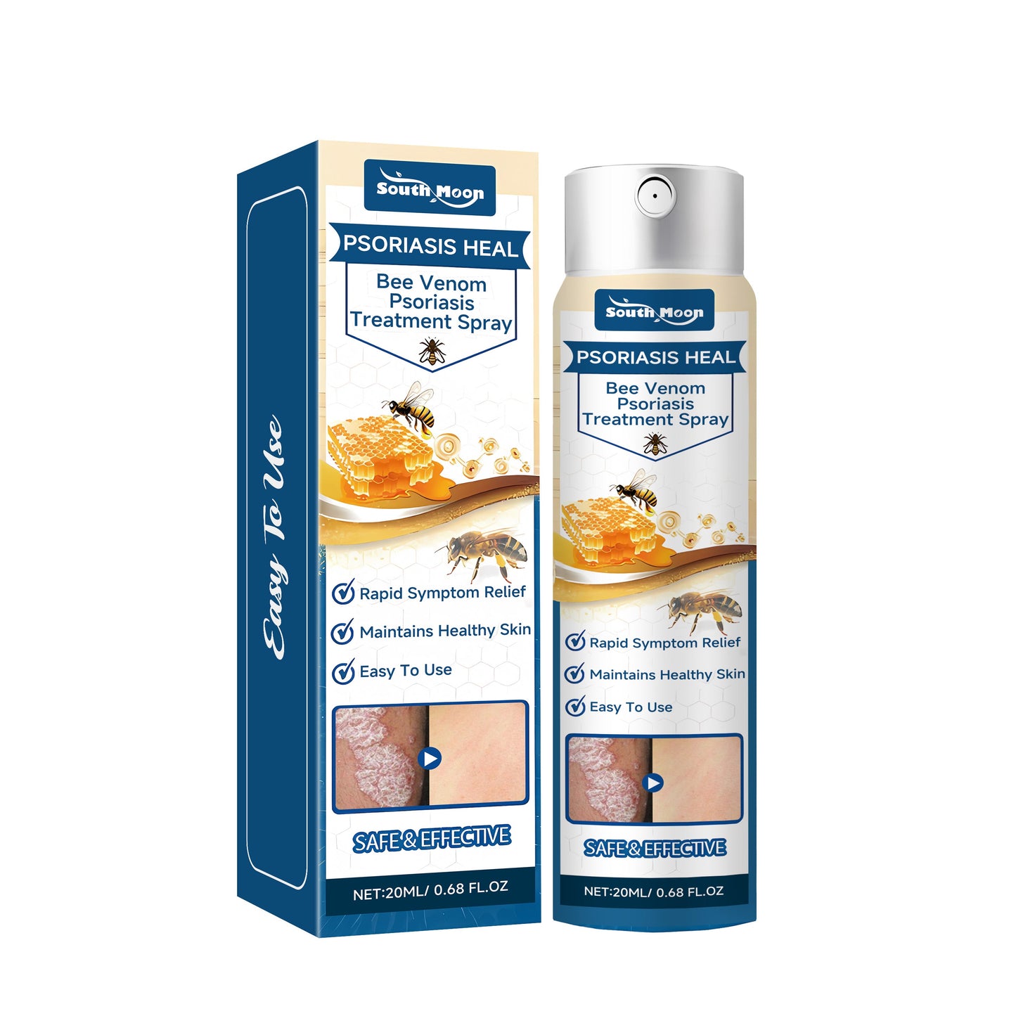 Skin Repair Spray, Clean And Delicate Skin Repair Moisturizing Skin Body Care Spray - Korvel