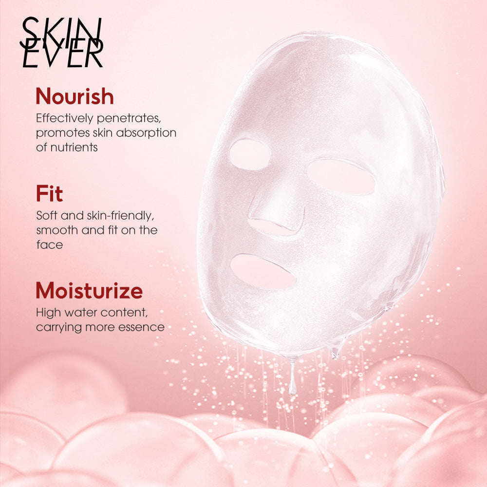 SKIN EVER Acerola Cherry Mask Pack Box of 7 Pieces Hydrating Moisturizing Nourishes Bright Skin SK035Z - Korvel