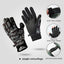 Premium Outdoor Fishing Gloves for Men - Three-Finger Design