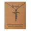 Faith Religious Gift Stainless Steel Cross Collarbone Chain Sweater Chain - Korvel