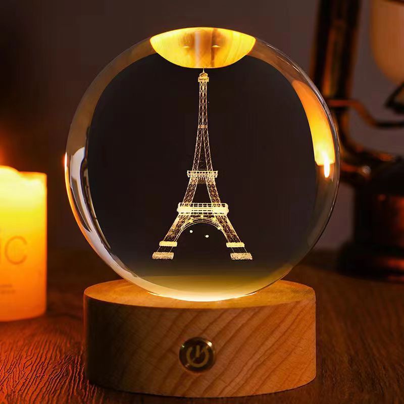 Starry Sky 3D Micro Landscape Crystal Ball Ornament