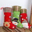 Christmas Decorations Cartoon Embroidery Christmas Socks Christmas Socks Gift Bag - Korvel