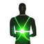 360 Reflective LED Flash Driving Vest High Visibility Night Running Cycling Riding Outdoor Activities Light Up Safety Bike Vest - Korvel