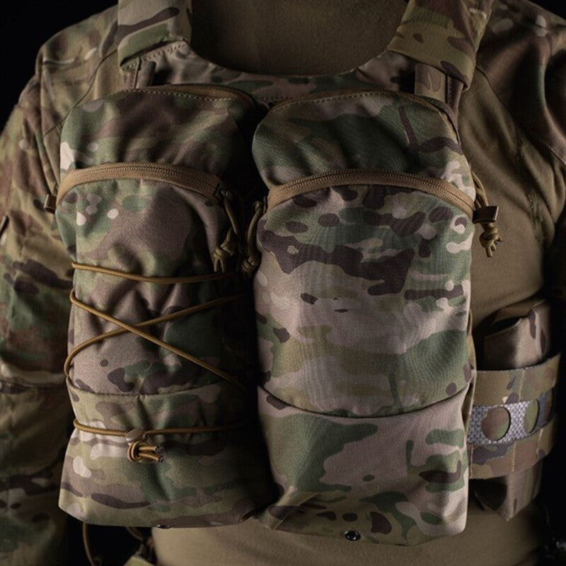 Tactical MOLLE Cylindrical Bag - 1.5L for Versatile Use