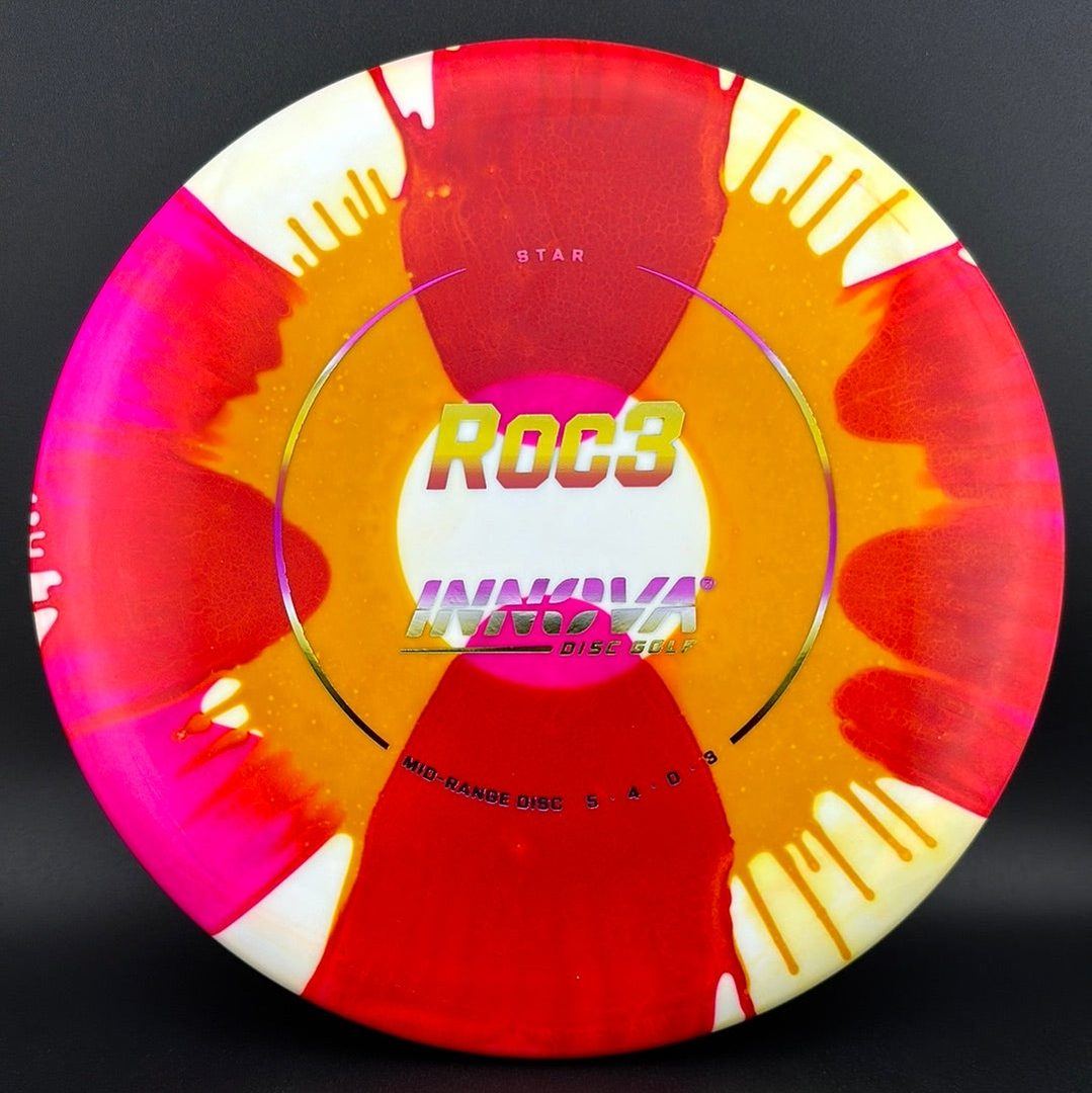 Star I-Dye Roc3 Disc Golf Disc