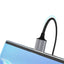 5A Data Cable USB Single Head Type-C Braided Fast Charging Suitable for Xiaomi Apple 15 Phone Data Cable - Korvel