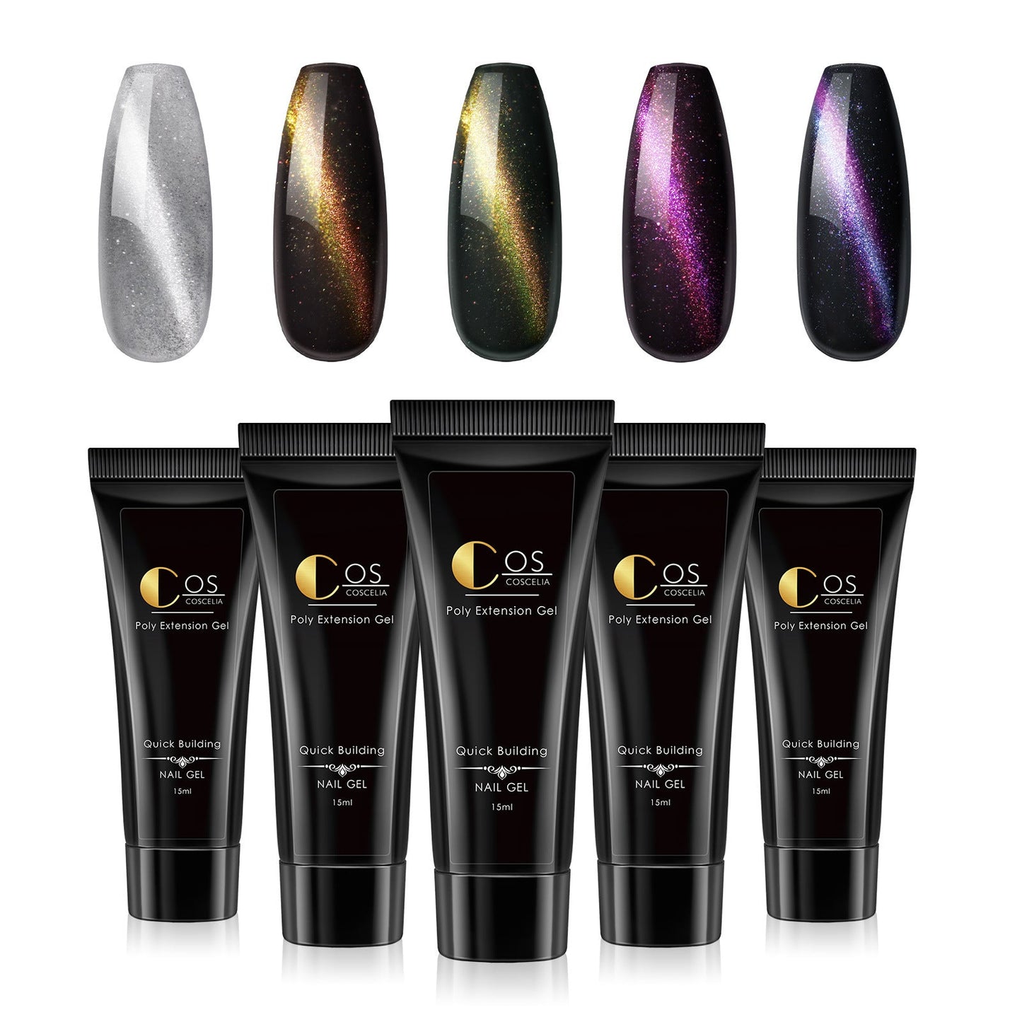 Painless Fast Crystal Extension Glue Cat Eye Manicure Phototherapy Glue Beginner Manicure Holder Nail Extension Glue - Korvel