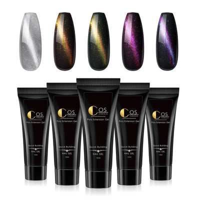 Painless Fast Crystal Extension Glue Cat Eye Manicure Phototherapy Glue Beginner Manicure Holder Nail Extension Glue - Korvel