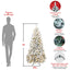 5FT PVC Memory Wire Christmas tree (With Light) - Korvel