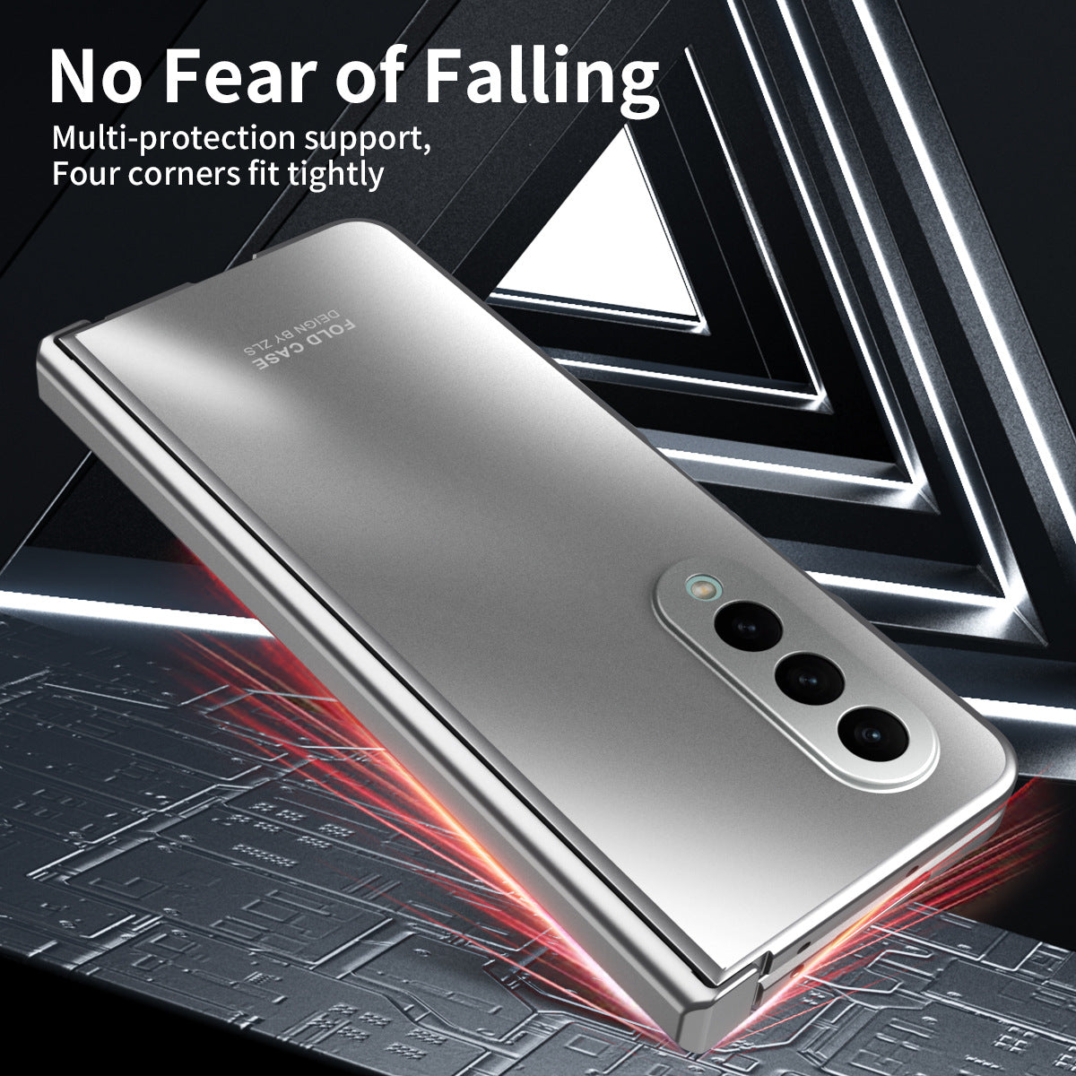 Premium Electroplated Case for Samsung Fold5 - All-Inclusive Protection