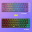 60% Mini 68 Key Mechanical Texture Film Gaming Keyboard ABS Material RGB Backlit Mini Portable Keyboard - Korvel