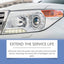 Car Headlight Care Cream Dust Brightening Clean Yellow Polishing Refurbished Car Headlight Care - Korvel