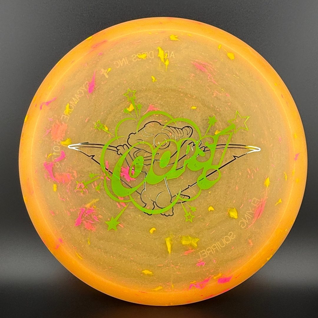 Egg Shell Brachiosaurus - Misprint Disc Golf Disc