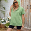 Half Zip Short Sleeve Hooded Top - Korvel