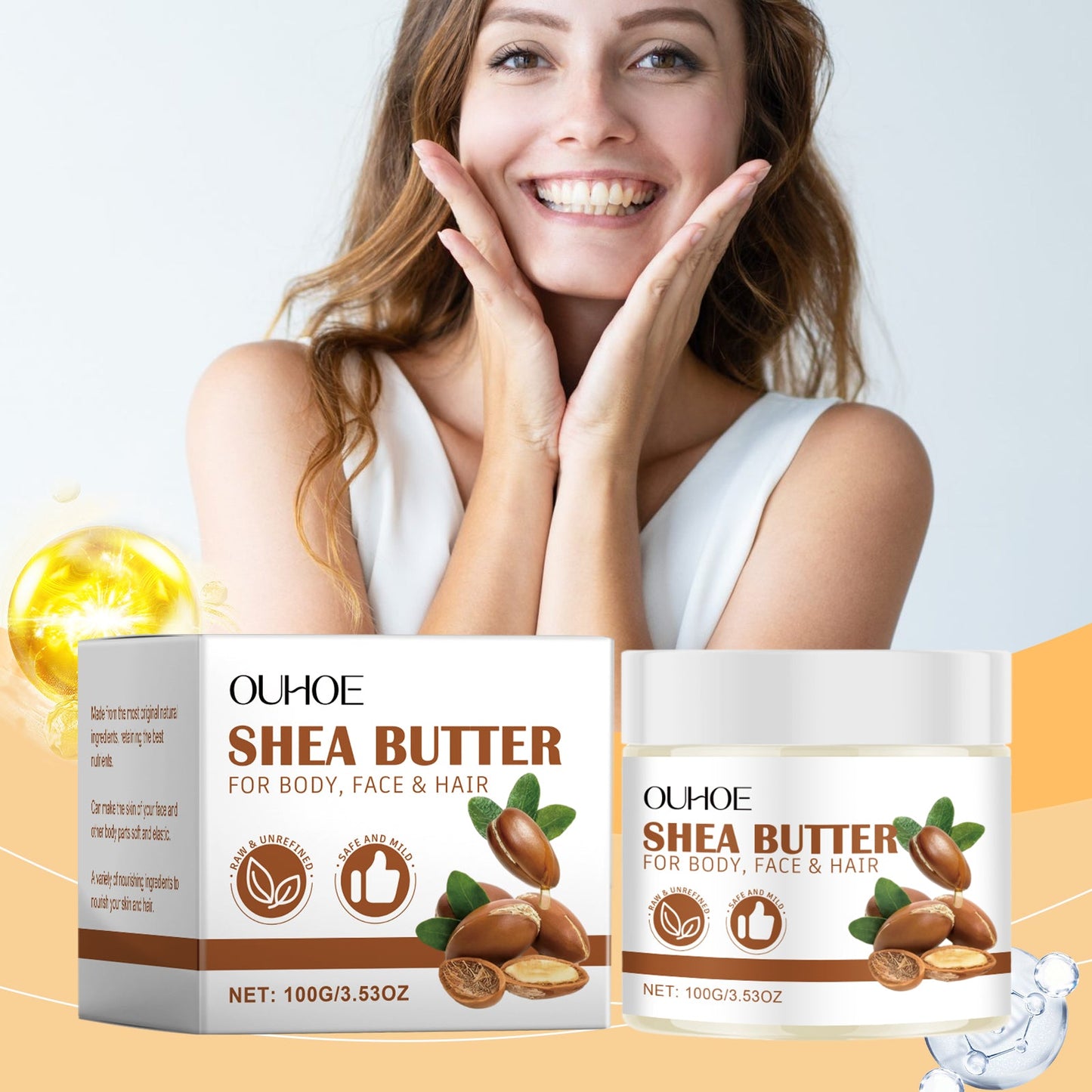 Body Moisturizing, Moisturizing, Moisturizing And Smoothing Multi-Functional Nourishing Oil For Hair - Korvel