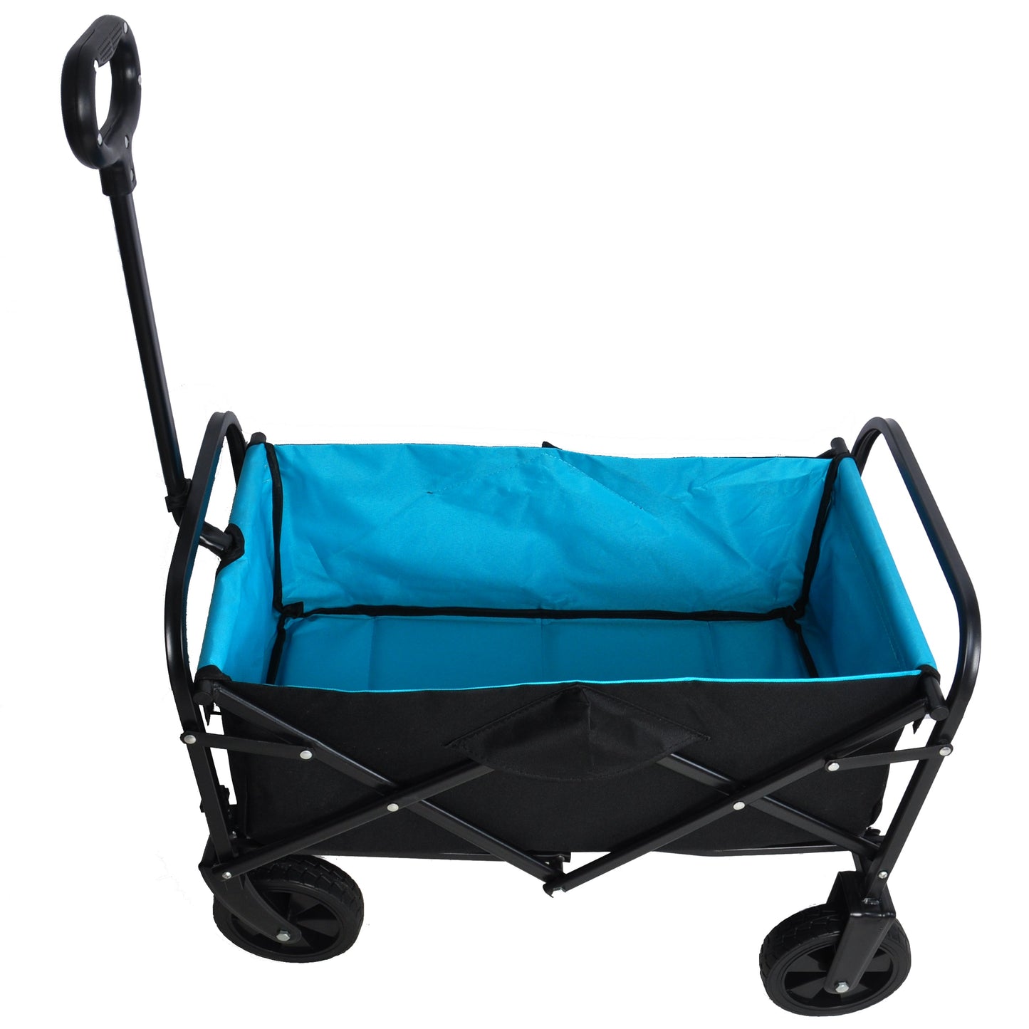 Folding Wagon Garden Shopping Beach Cart - Korvel
