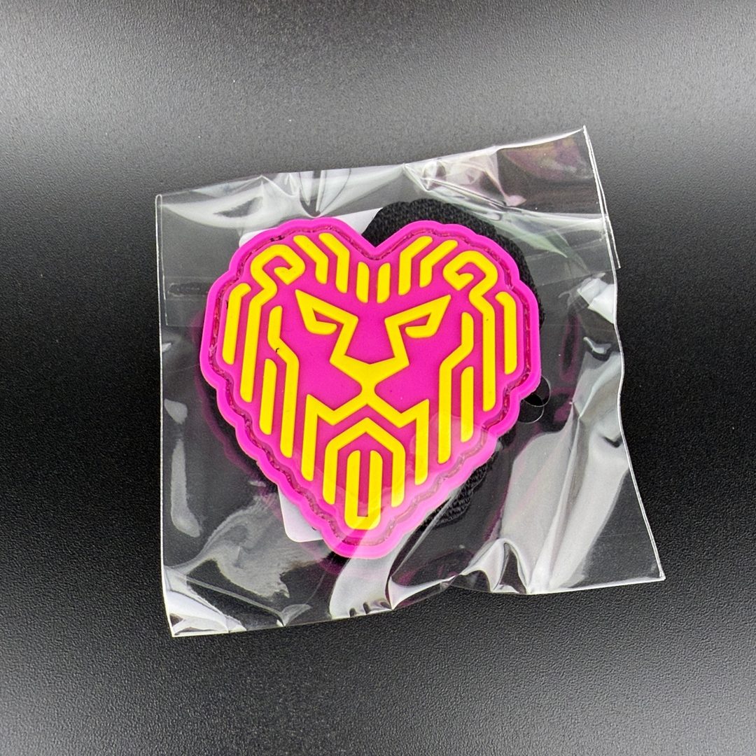 Team MVP PVC Patches with Hook N Loop Backing