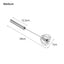 Stainless Steel Egg Beater Semi-Automatic Hand Press Rotary Household Kitchen Manual Egg - Korvel