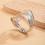 Punk style exaggerated irregular folds personalized winding fish tail bracelet Bracelet - Korvel