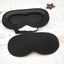 3D blackout eye mask integrated 3D nasal wing breathable elastic band adjustment - Korvel
