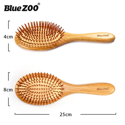 Pointed BlueZOO Bamboo Bristle Needle Massage Comb