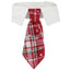 New British style handsome Christmas dog collar Christmas pet tie - Korvel