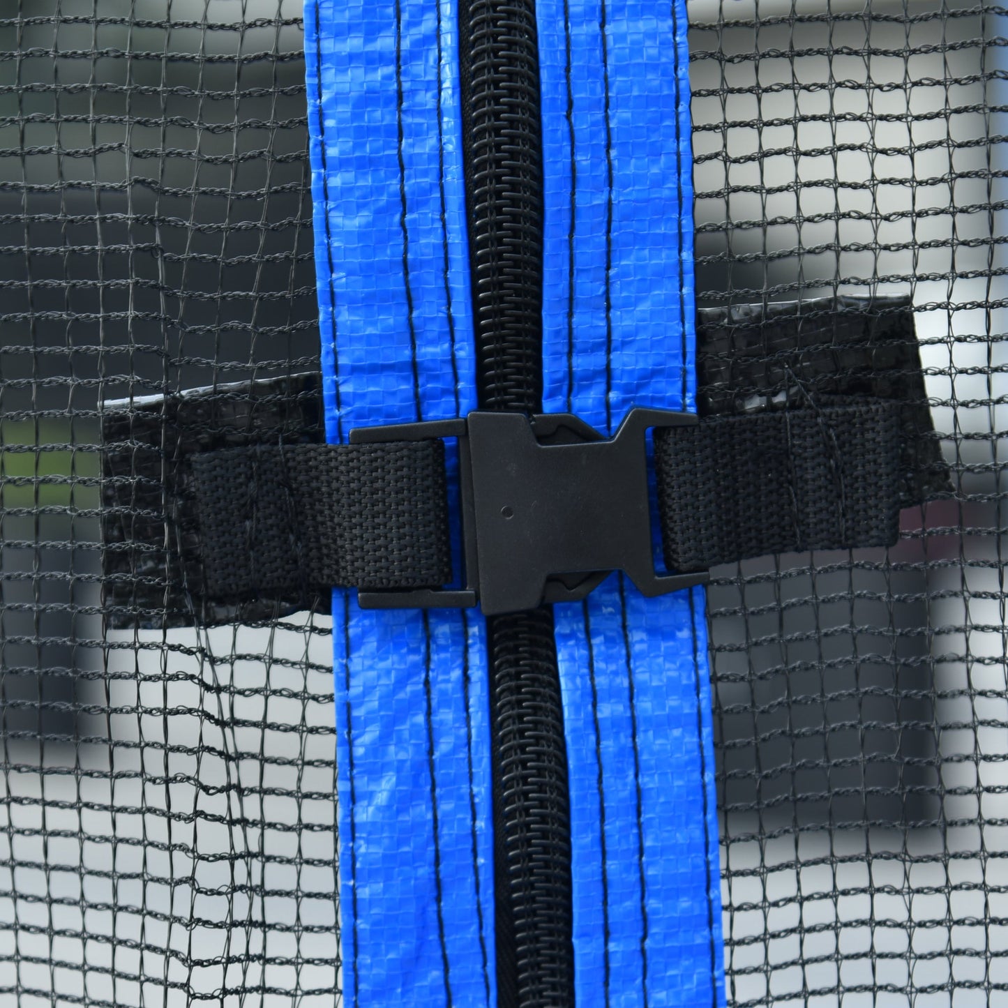 14FT Trampoline for Adults & Kids with Basketball Hoop, Outdoor Trampolines w/Ladder and Safety Enclosure Net for Kids and Adult - Korvel