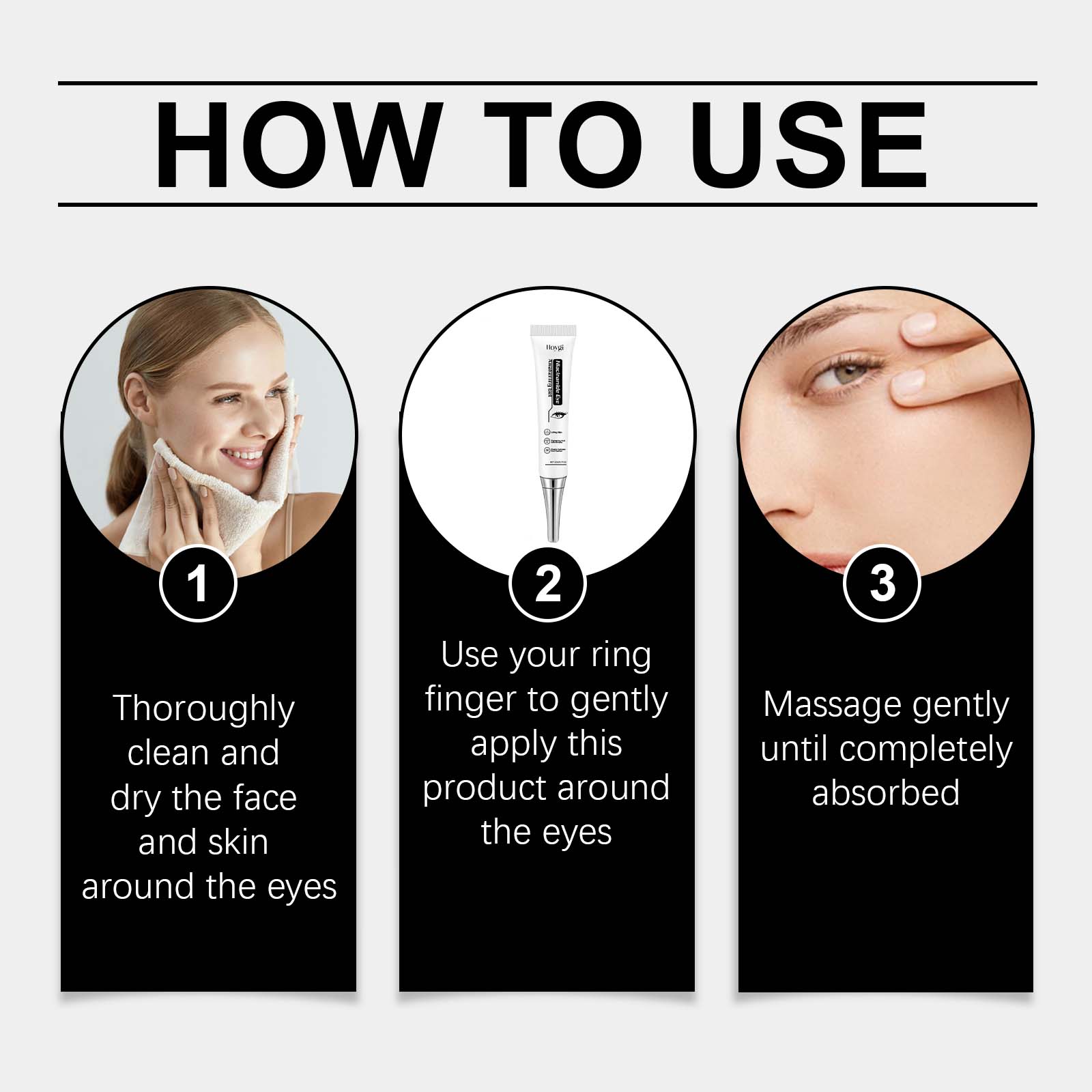 Niacinamide Eye Gel Hydrating And Moisturizing Elastic Firming Skin Around Eye Care Moisturizing Eye Cream - Korvel