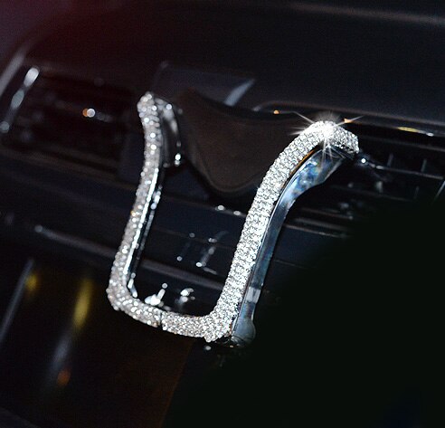 Premium Universal Car Phone Holder with Rhinestones