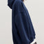 Hoodie à manches longues avec épaule tombante et poches