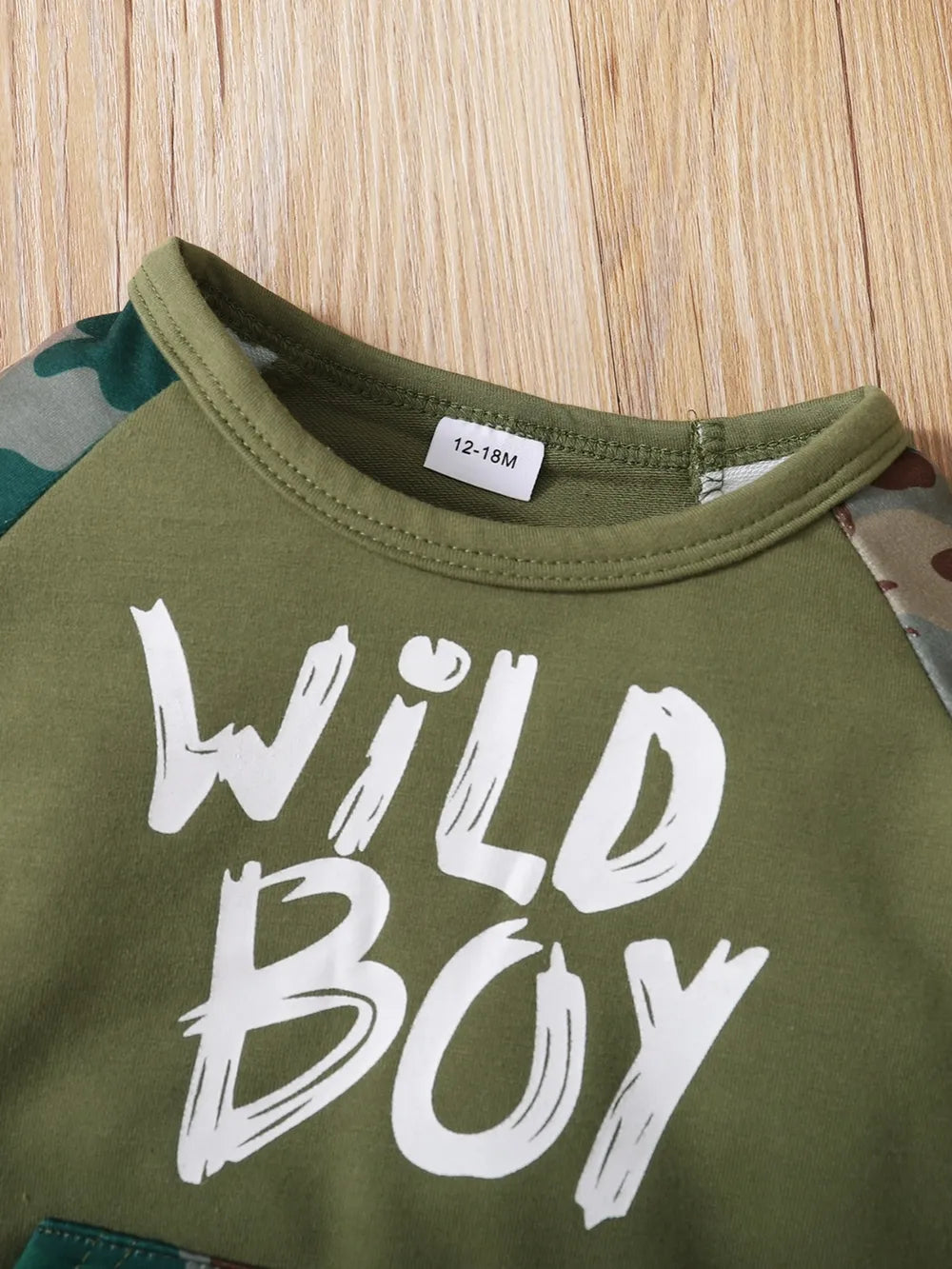 Children's Camouflage Top and Pants Set - Korvel