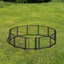 Parque para perros portátil de 12 piezas - Cerca interior/exterior de 24"