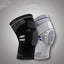 Strap support sports knee pads silicone shock absorption protection knee automatic closure outdoor sports - Korvel