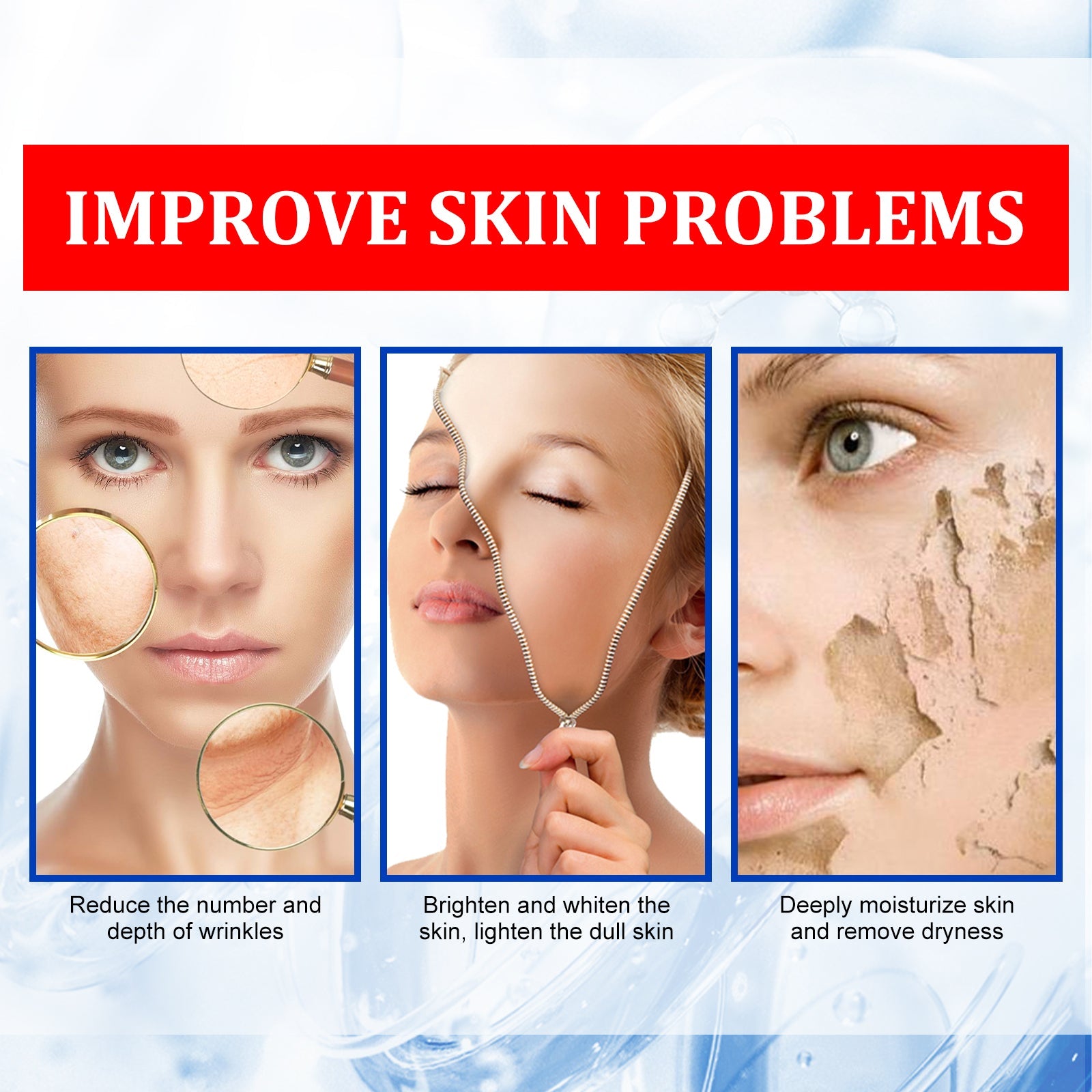 Hydrating Anti-Wrinkle Essence, Smoothing Fine Lines, Hydrating Firming Skin And Anti-Aging Essence - Korvel