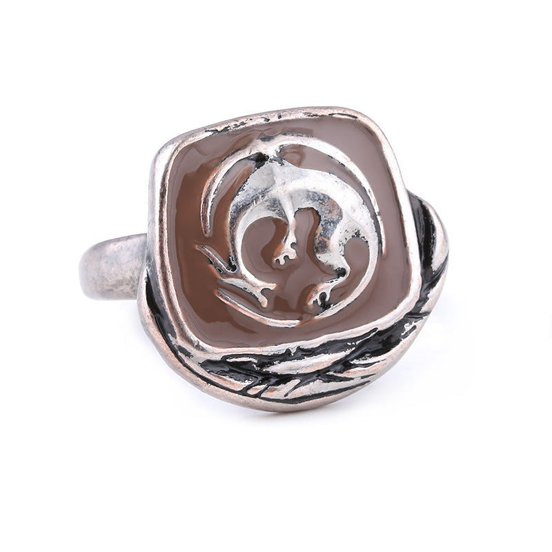 Dark Souls Ring European and American Fashion Retro Style Ring - Korvel