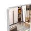 Large Movable Tray Bathroom Mirror with Aluminum Frame