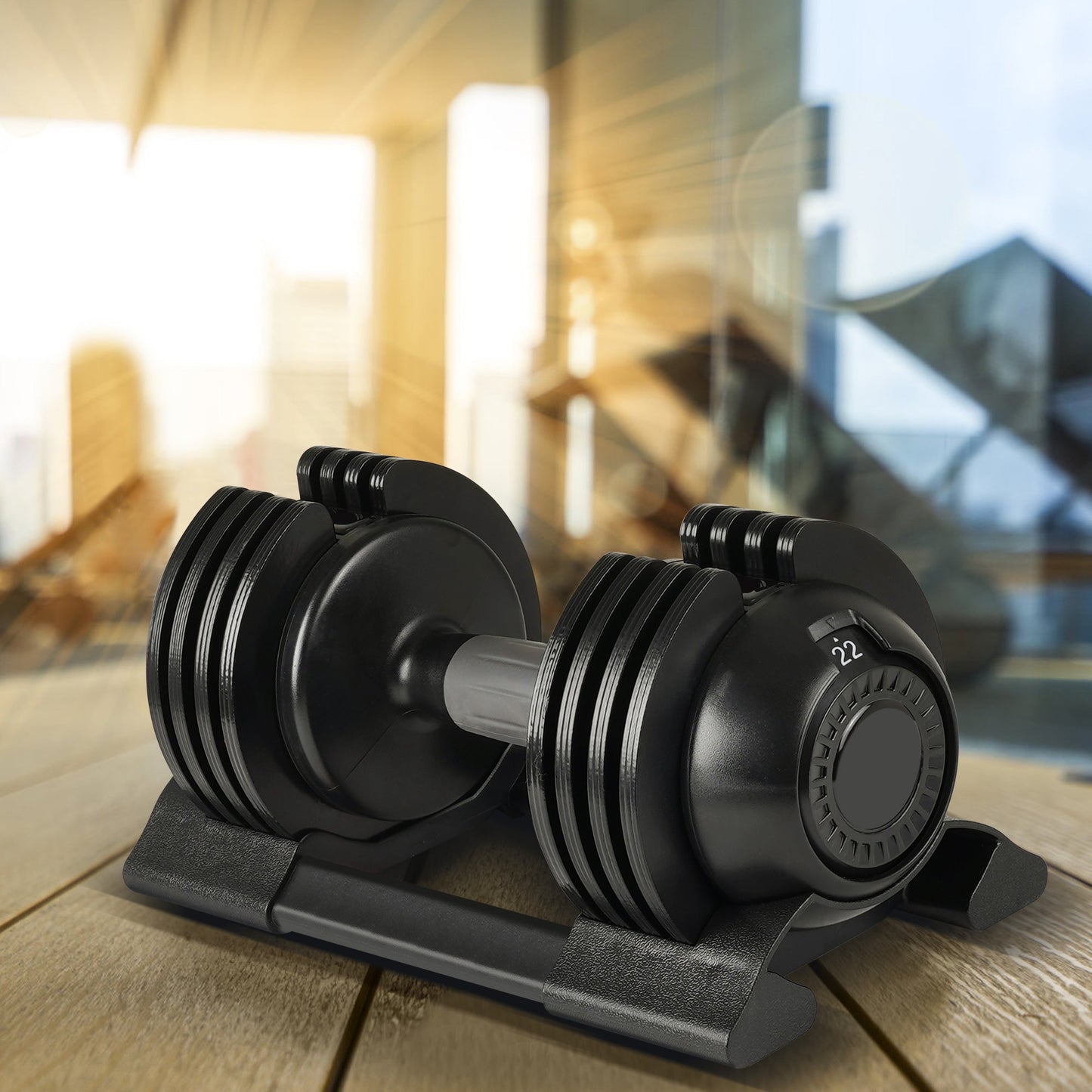 52LBS Adjustable dumbbell steel and plastic - Korvel