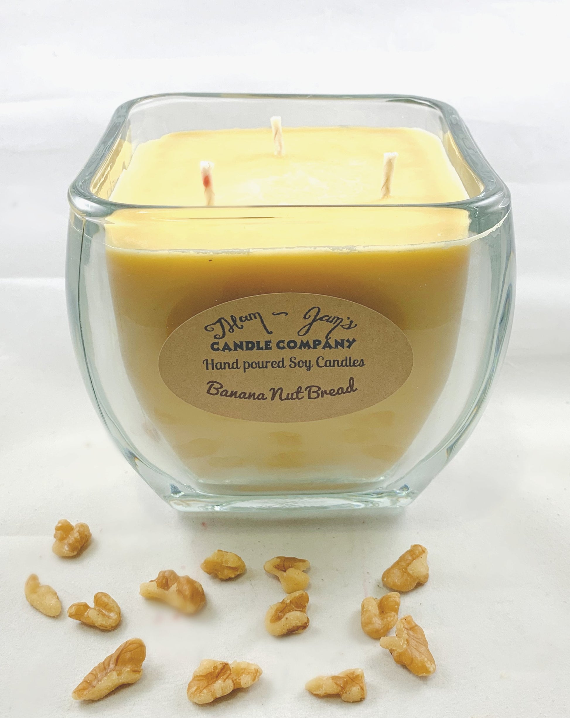 Banana Nut Bread Soy Candle – Sweet & Cozy Scent | Mam Jam’s - Korvel