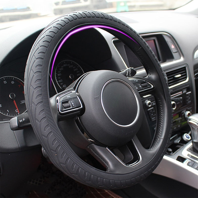 Premium Silicone Steering Wheel Cover for Enhanced Grip