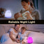 Colorful Cat Silicone Night Light - LED Cartoon Lamp