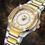 Missfox 2549 Women Watches Women Fashion Watch Geneva Designer Ladies Watch Luxury Brand Diamond Quartz Gold Wrist Watch Gifts For Women - Korvel