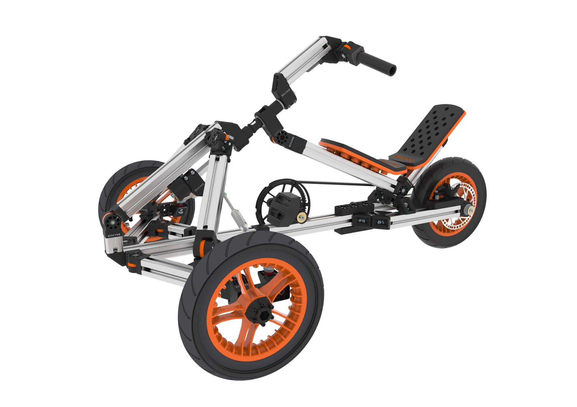 Buildable Kit 20 in 1 Kids Go Kart Set, Suitable for 1 to 8 Years Old, Two Wheel Bike, Three Wheel Bike - Korvel