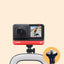 P40D Square Fill Light Selfie Stick - Portable 6-Inch Beauty Light
